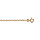 Bracelet en vermeil chane maille cheval largeur 2 mm - 18 cm