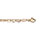 Chane en vermeil maille cheval 4mm - 50cm