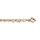 Chane  en vermeil maille cheval 4mm - 55cm