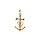 Pendentif en vermeil croix camarguaise moyen modle