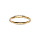 Bague en vermeil style alliance fine martele