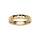 Bague en vermeil style alliance martele