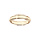 Alliance en vermeil 4mm avec bords godrons