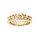 Bague en vermeil motif triskel entrelac largeur 6mm