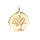 Pendentif en vermeil galet arbre de vie