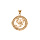 Pendentif en vermeil mdaille zodiaqueCancer