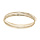 Bracelet en plaqu or semainier 65mm