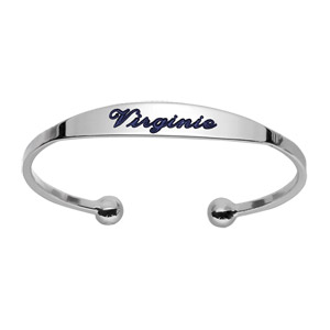 Bracelet jonc en argent esclave - moyen modle - Vue 2