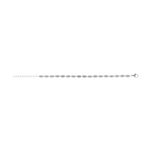 Bracelet en acier - 17+4cm - Vue 2