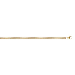 Chaîne en acier maille gourmette 2.2mm - 55cm - Vue 2