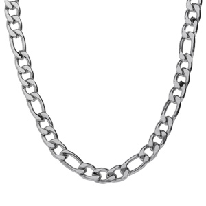 Collier en acier satiné 1+3 11mm - 60cm - Vue 2