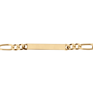 Gourmette en vermeil maille 1+2 prestige 5mm - 18cm - Vue 2