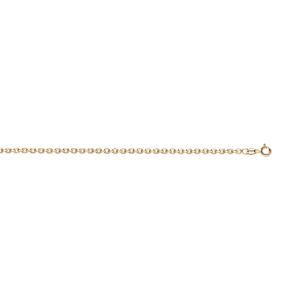 Chaîne en vermeil maille forcat 2,7mm - 55cm - Vue 2