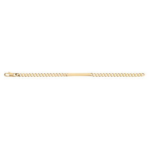 Gourmette en vermeil prestige 4mm - 18cm - Vue 3