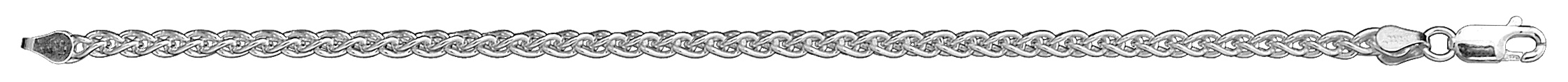 Bracelet en argent chaîne maille palmier – longueur 18cm