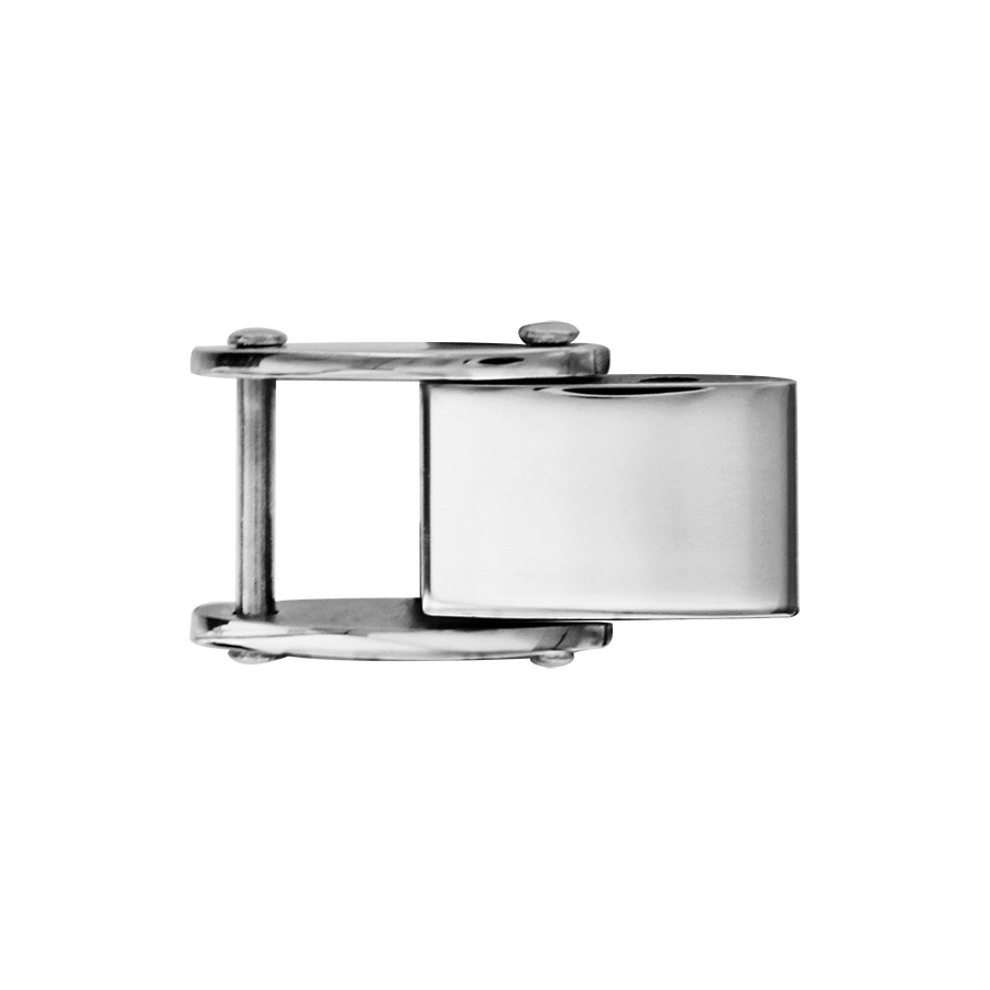 Fermoir rallonge en acier pour bracelet réversible – largeur 6,7mm