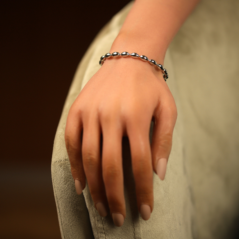 Bracelet en acier - 17+4cm - Vue 20