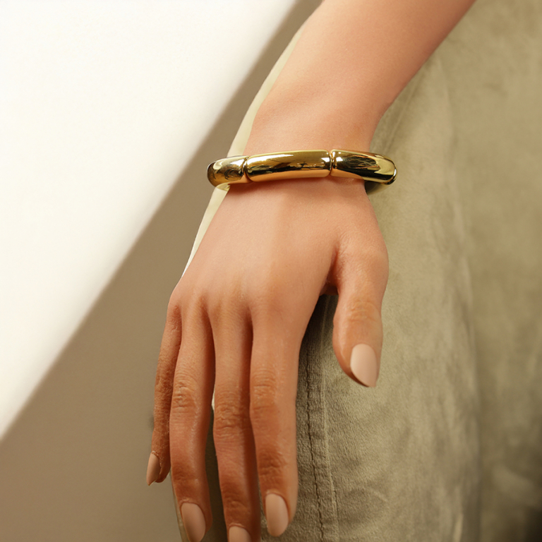 Bracelet extensible dor� - Vue 20