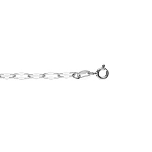 Bracelet argent rhodié olives résine blanche réglable 15 à 18cm