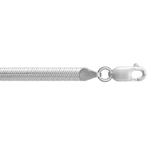 Chaîne en argent maille miroir – longueur 42cm