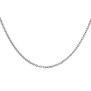 Chaîne en acier maille forçat largeur 3mm et longueur 80cm