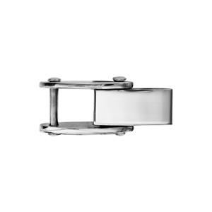 Fermoir rallonge en acier pour bracelet réversible - largeur 4,7mm