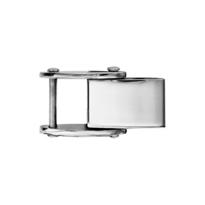 Fermoir rallonge en acier pour bracelet réversible - largeur 6,7mm