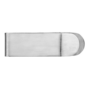 Pince à billets en acier satiné à graver