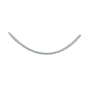 Chaîne en acier maille gourmette – largeur 4mm et longueur 55cm
