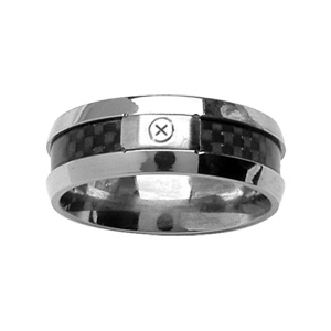 Alliance en acier structure H avec carbonne motif tressé et vis