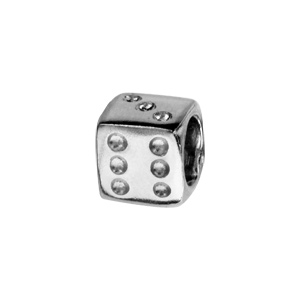 Charms Thabora en argent rhodié dé