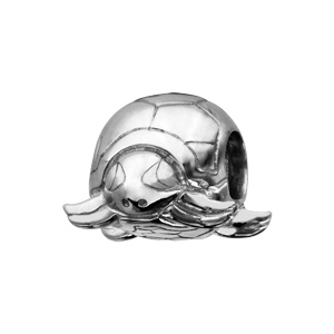 Charms Thabora en argent rhodié tortue