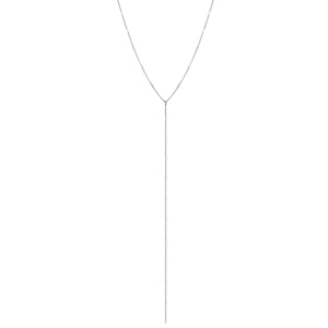 Collier en acier forme cravate  - 38+5cm - Vue 2