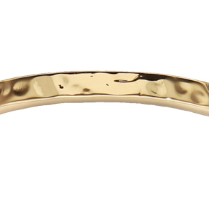 Bague en vermeil style alliance fine martel�e - Vue 2
