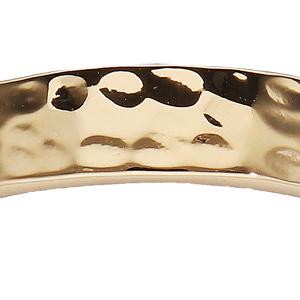 Bague en vermeil style alliance martel�e - Vue 2