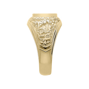 Chevali�re universitaire am�ricaine en vermeil \