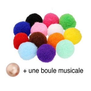 Collier Bola diffuseur de parfum boule � motifs PVD rose r�glable 60 � 100cm - Vue 3